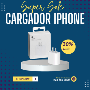 cargador Iphone 20w